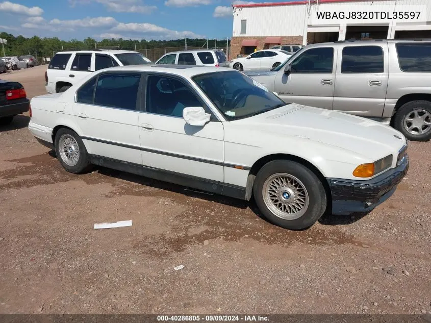 1996 BMW 740 Il VIN: WBAGJ8320TDL35597 Lot: 40286805