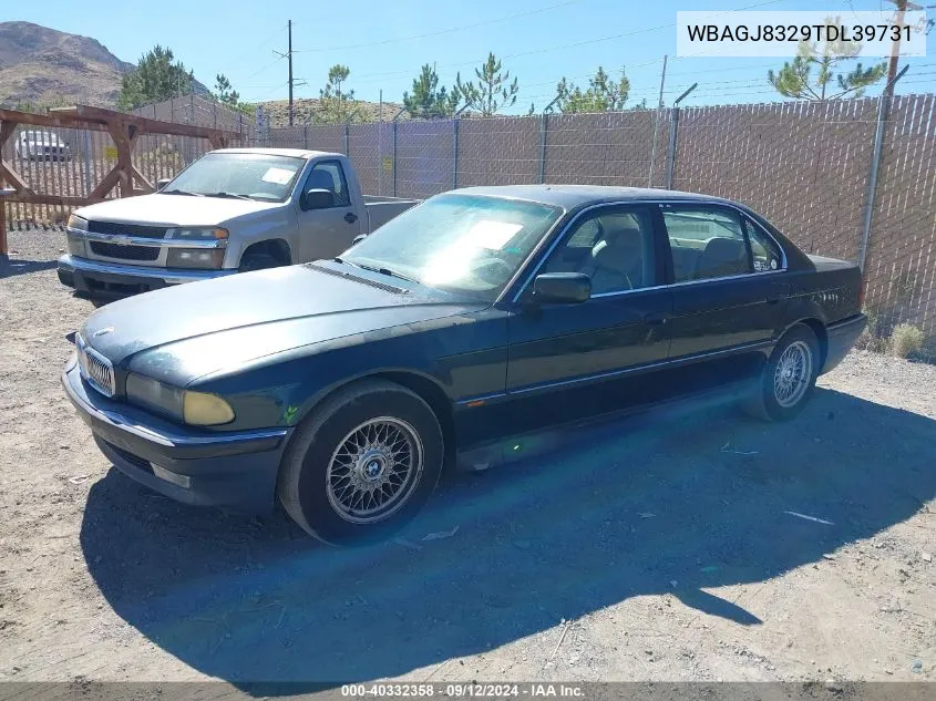 1996 BMW 740 Il VIN: WBAGJ8329TDL39731 Lot: 40332358