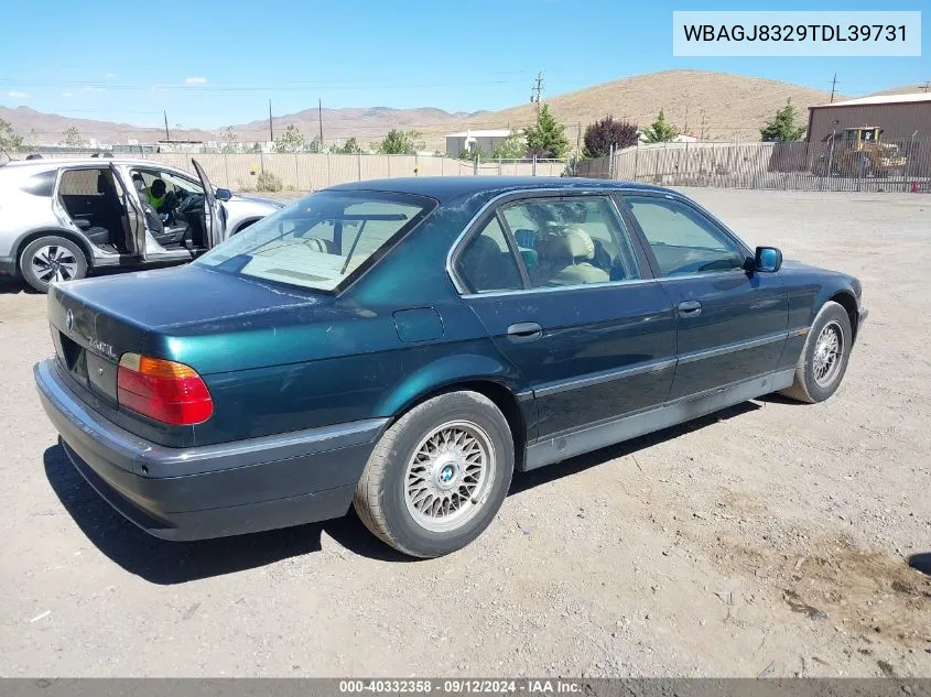 WBAGJ8329TDL39731 1996 BMW 740 Il