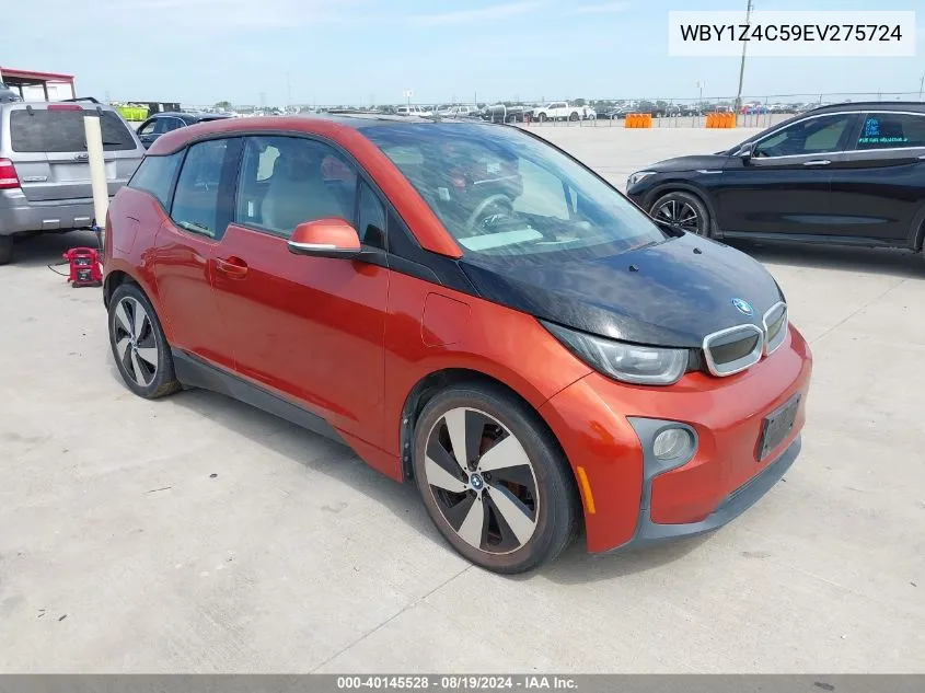 2014 BMW I3 Base W/Range Extender VIN: WBY1Z4C59EV275724 Lot: 40145528