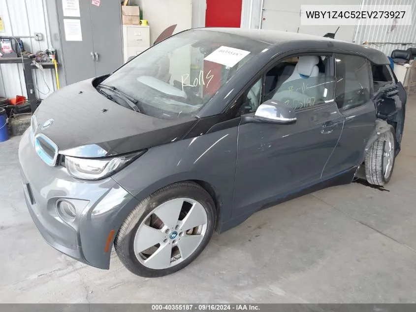 2014 BMW I3 Base W/Range Extender VIN: WBY1Z4C52EV273927 Lot: 40355187