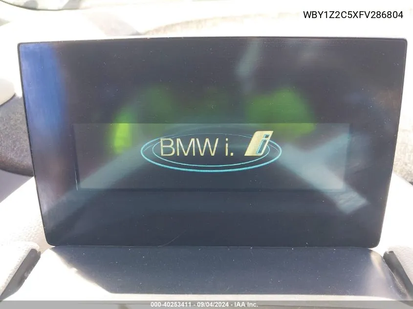 2015 BMW I3 Bev VIN: WBY1Z2C5XFV286804 Lot: 40253411