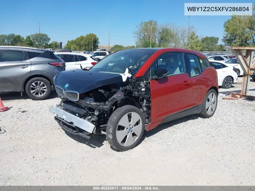 2015 BMW I3 Bev VIN: WBY1Z2C5XFV286804 Lot: 40253411