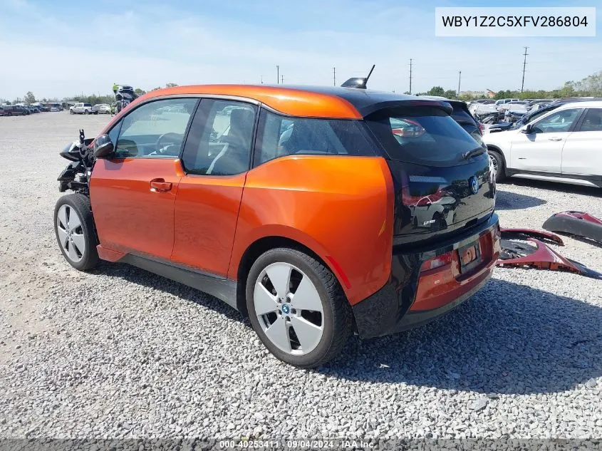 2015 BMW I3 Bev VIN: WBY1Z2C5XFV286804 Lot: 40253411