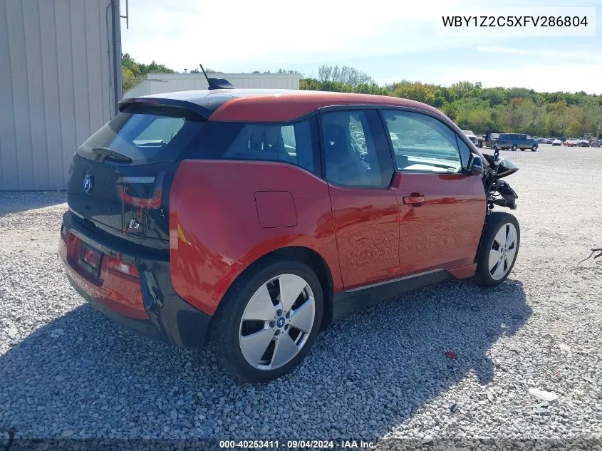 2015 BMW I3 Bev VIN: WBY1Z2C5XFV286804 Lot: 40253411