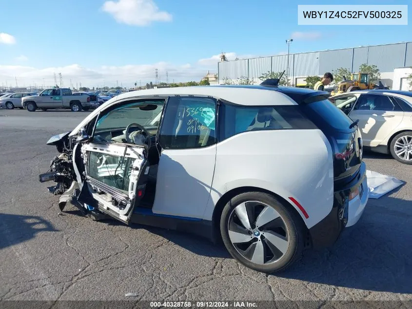 2015 BMW I3 Rex VIN: WBY1Z4C52FV500325 Lot: 40328758