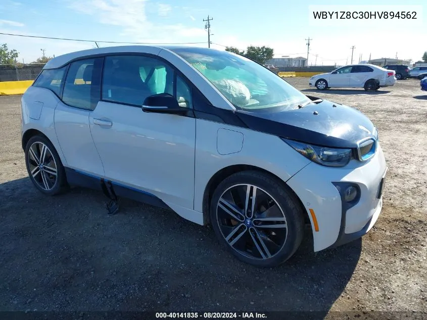 WBY1Z8C30HV894562 2017 BMW I3 Rex