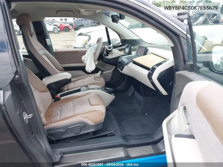 2019 BMW I3 120Ah W/Range Extender VIN: WBY8P4C50K7E55679 Lot: 40263997