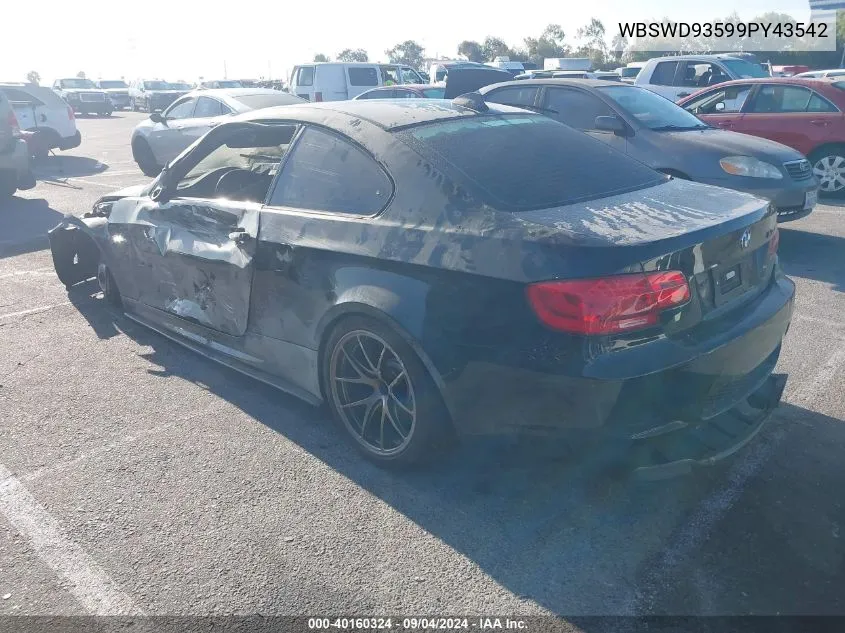 WBSWD93599PY43542 2009 BMW M3