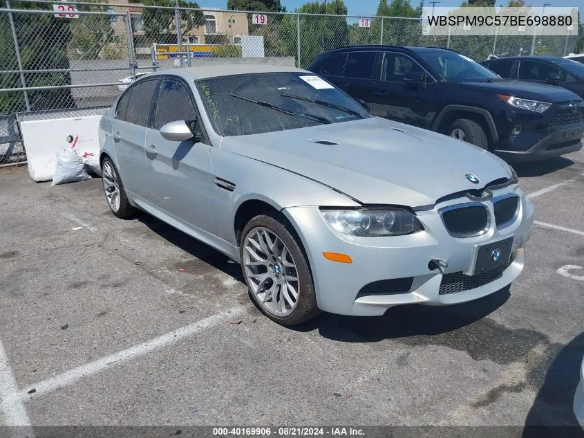 WBSPM9C57BE698880 2011 BMW M3