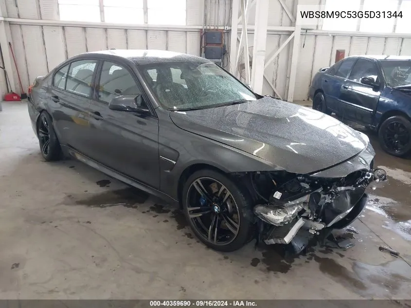 WBS8M9C53G5D31344 2016 BMW M3