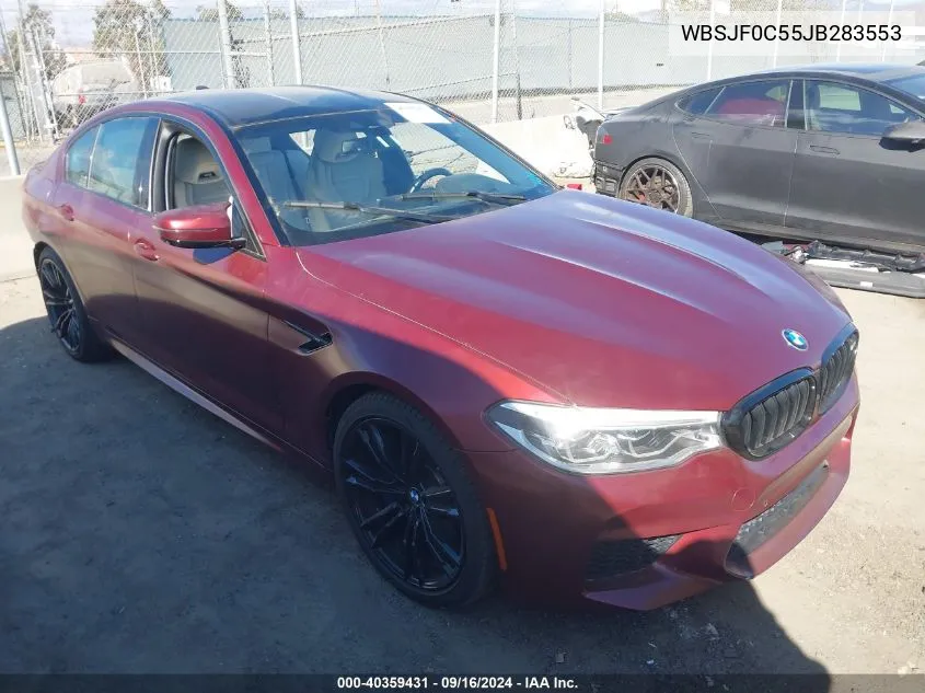 WBSJF0C55JB283553 2018 BMW M5