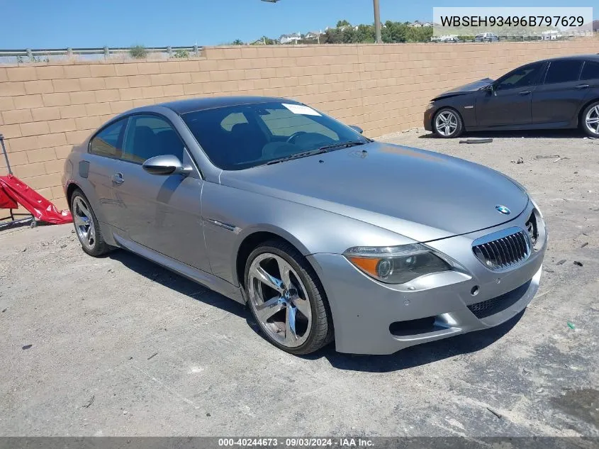 WBSEH93496B797629 2006 BMW M6