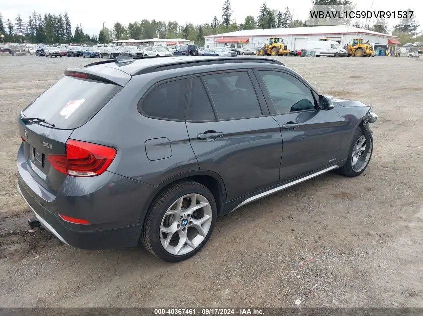 2013 BMW X1 xDrive28I VIN: WBAVL1C59DVR91537 Lot: 40367461