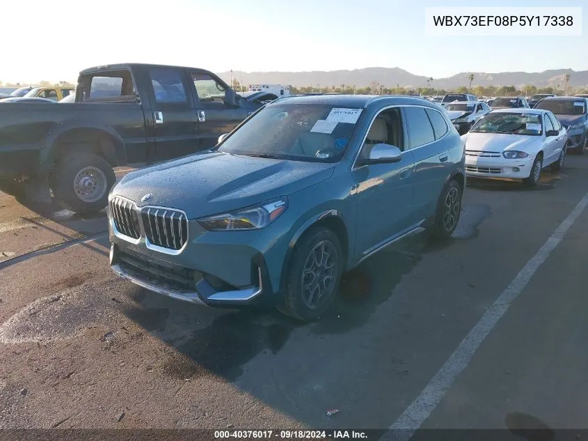 2023 BMW X1 xDrive28I VIN: WBX73EF08P5Y17338 Lot: 40376017