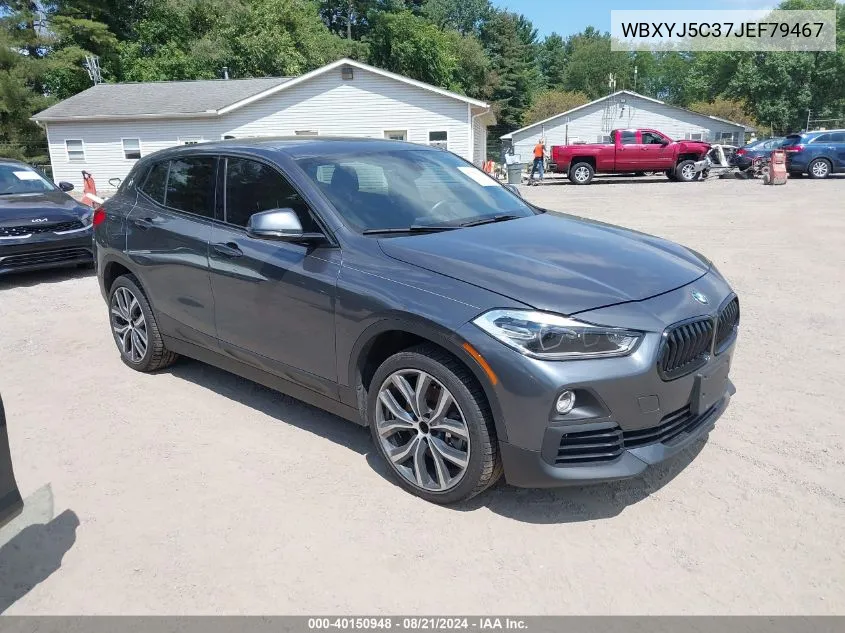 2018 BMW X2 xDrive28I VIN: WBXYJ5C37JEF79467 Lot: 40150948