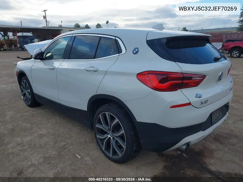 WBXYJ5C32JEF70269 2018 BMW X2 xDrive28I