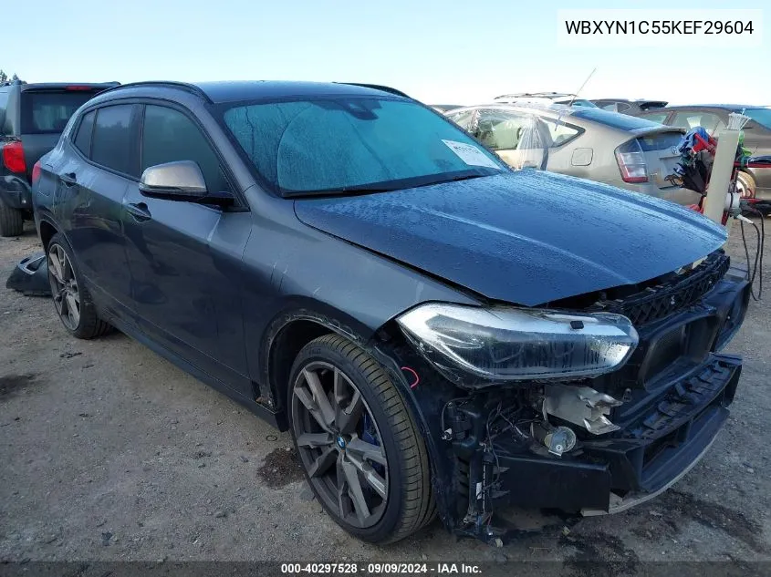 2019 BMW X2 M35I VIN: WBXYN1C55KEF29604 Lot: 40297528