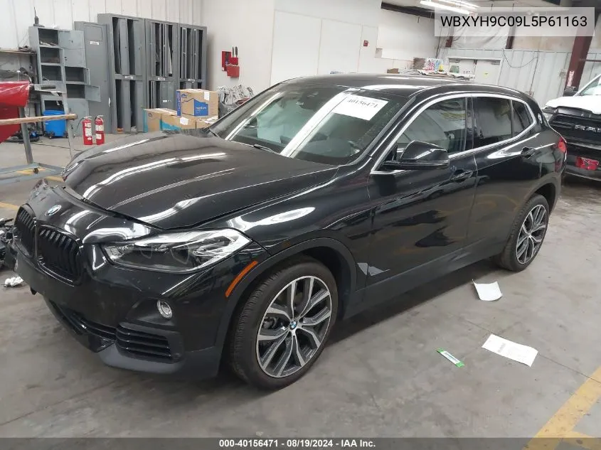 2020 BMW X2 Sdrive28I VIN: WBXYH9C09L5P61163 Lot: 40156471