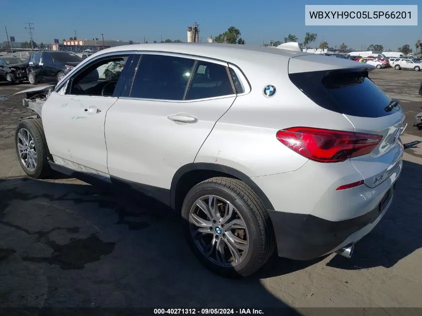 2020 BMW X2 Sdrive28I VIN: WBXYH9C05L5P66201 Lot: 40271312