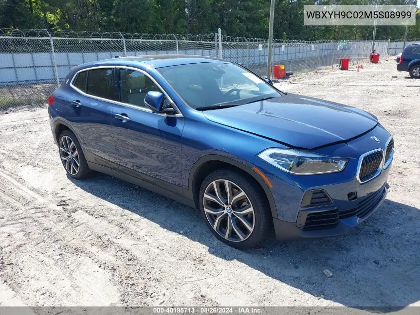 2021 BMW X2 Sdrive28I VIN: WBXYH9C02M5S08999 Lot: 40195713