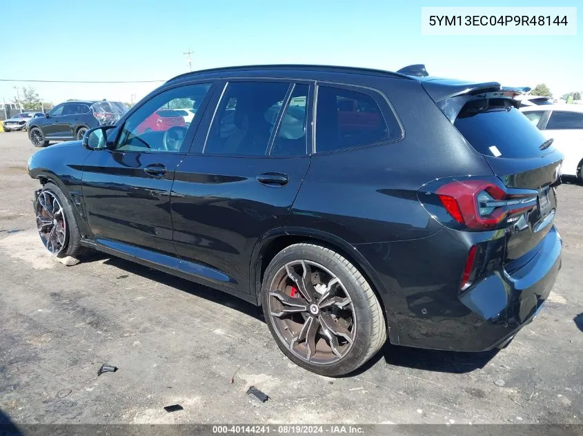 2023 BMW X3 M VIN: 5YM13EC04P9R48144 Lot: 40144241