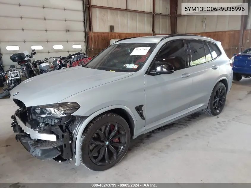 2024 BMW X3 M VIN: 5YM13EC06R9U35996 Lot: 40243799