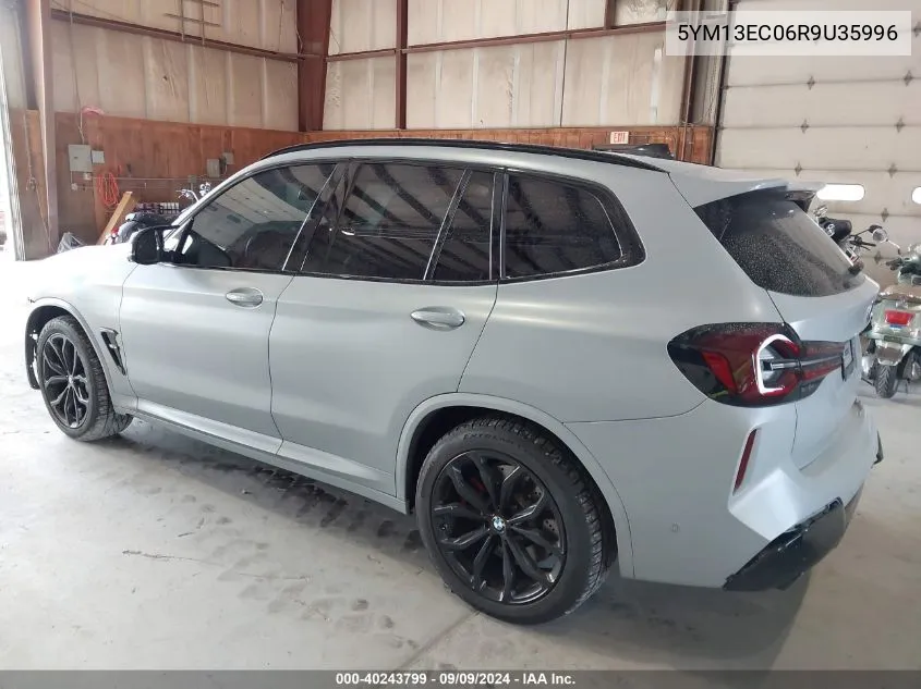 2024 BMW X3 M VIN: 5YM13EC06R9U35996 Lot: 40243799