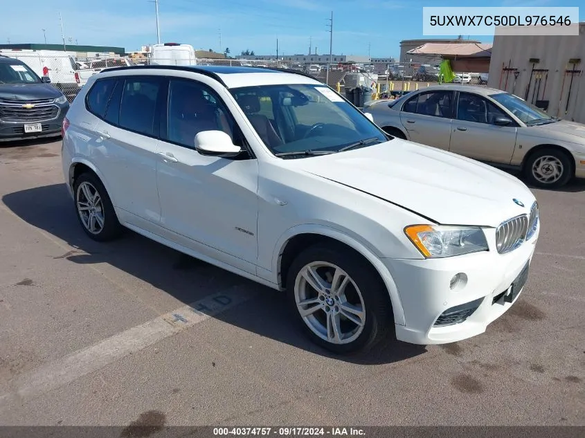 2013 BMW X3 xDrive35I VIN: 5UXWX7C50DL976546 Lot: 40374757