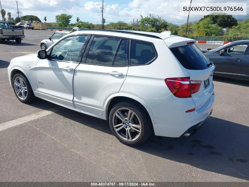 2013 BMW X3 xDrive35I VIN: 5UXWX7C50DL976546 Lot: 40374757