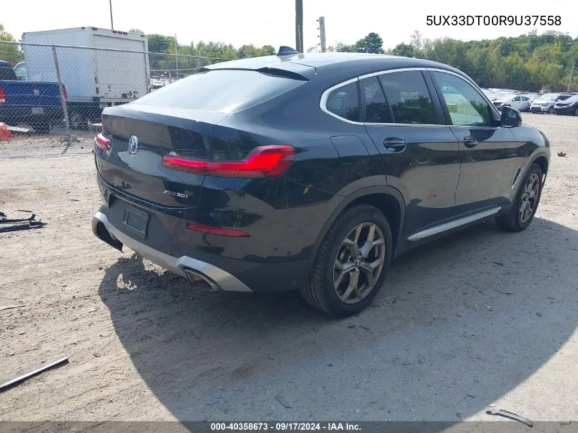 2024 BMW X4 xDrive30I VIN: 5UX33DT00R9U37558 Lot: 40358673