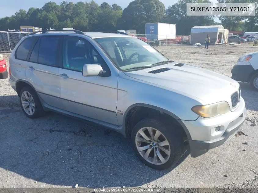 2005 BMW X5 3.0I VIN: 5UXFA13565LY21631 Lot: 40375924