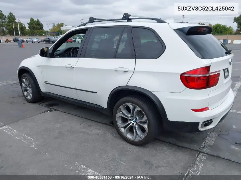 2012 BMW X5 xDrive50I VIN: 5UXZV8C52CL425042 Lot: 40361158