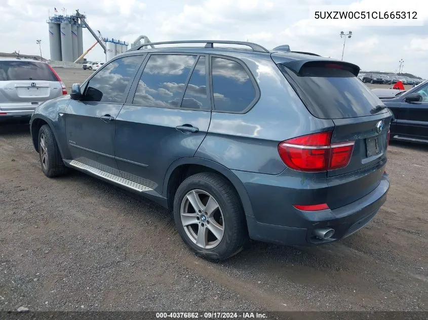 5UXZW0C51CL665312 2012 BMW X5 xDrive35D