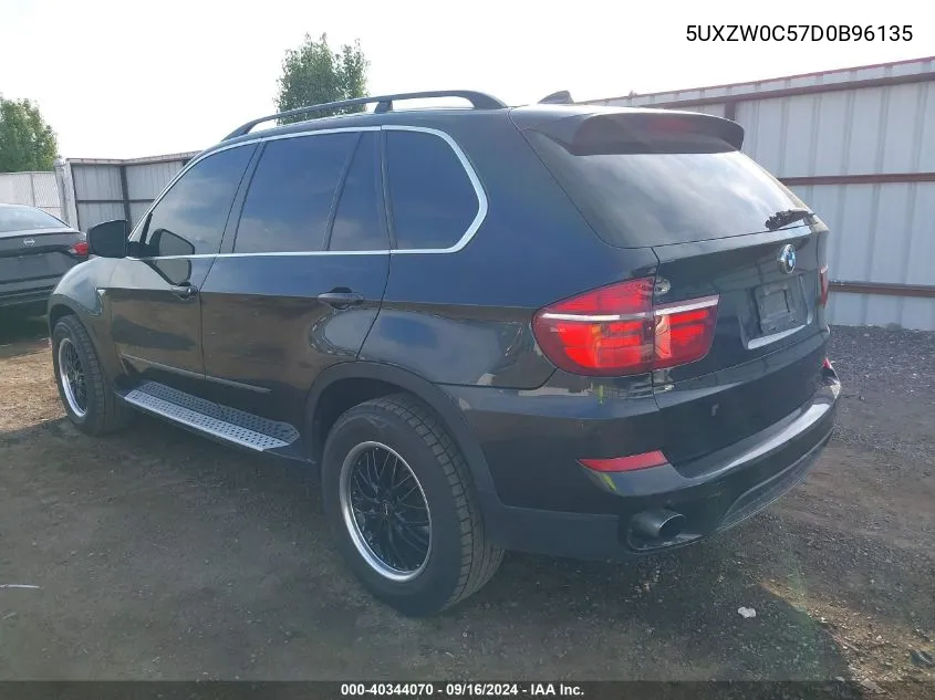 2013 BMW X5 xDrive35D VIN: 5UXZW0C57D0B96135 Lot: 40344070