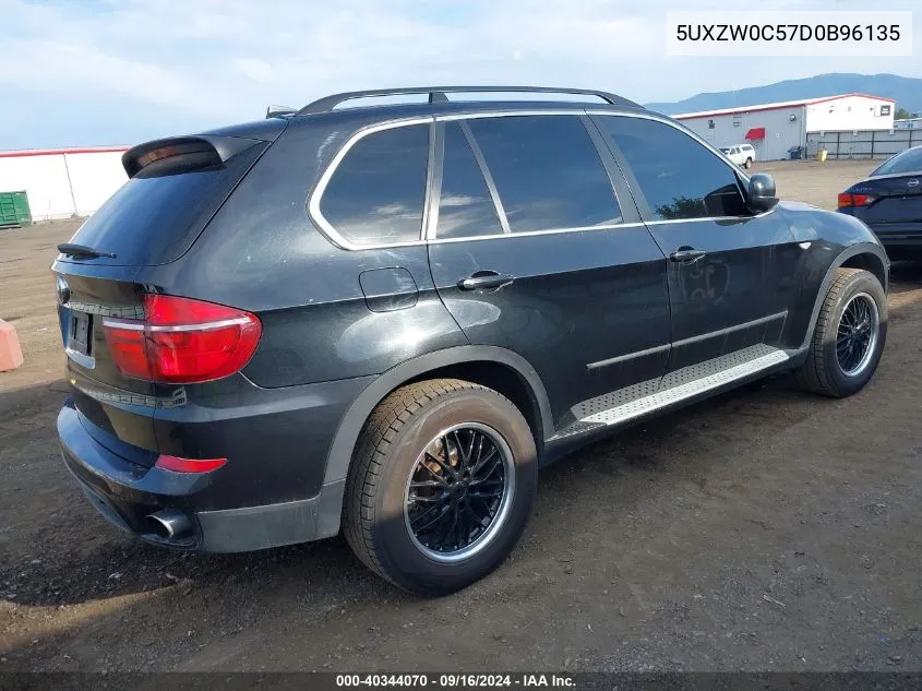 2013 BMW X5 xDrive35D VIN: 5UXZW0C57D0B96135 Lot: 40344070