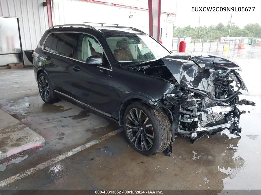 5UXCW2C09N9L05677 2022 BMW X7 xDrive40I