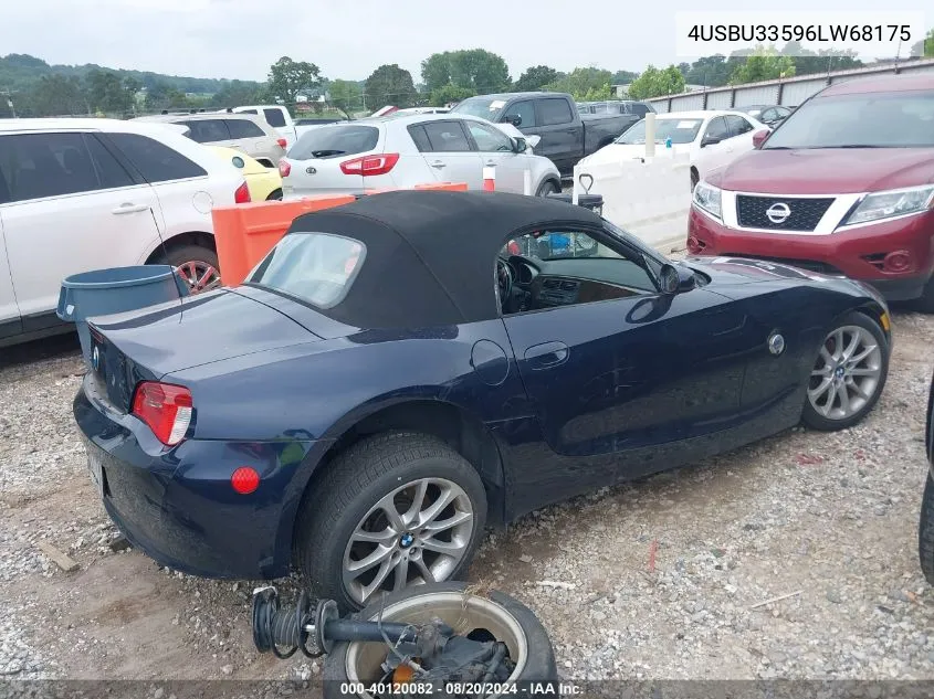 4USBU33596LW68175 2006 BMW Z4 3.0I