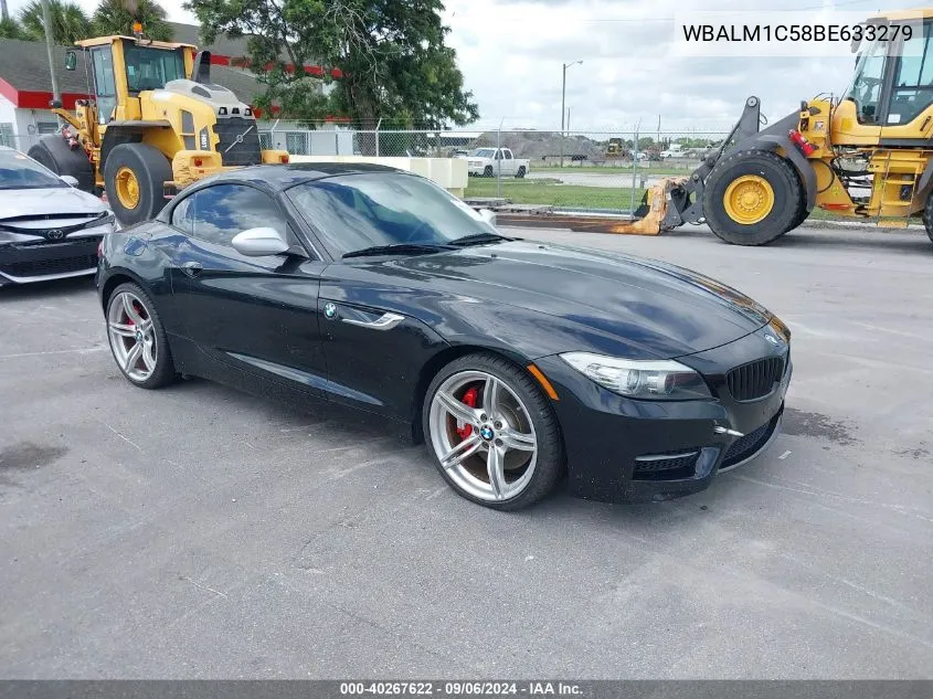 2011 BMW Z4 Sdrive35Is VIN: WBALM1C58BE633279 Lot: 40267622