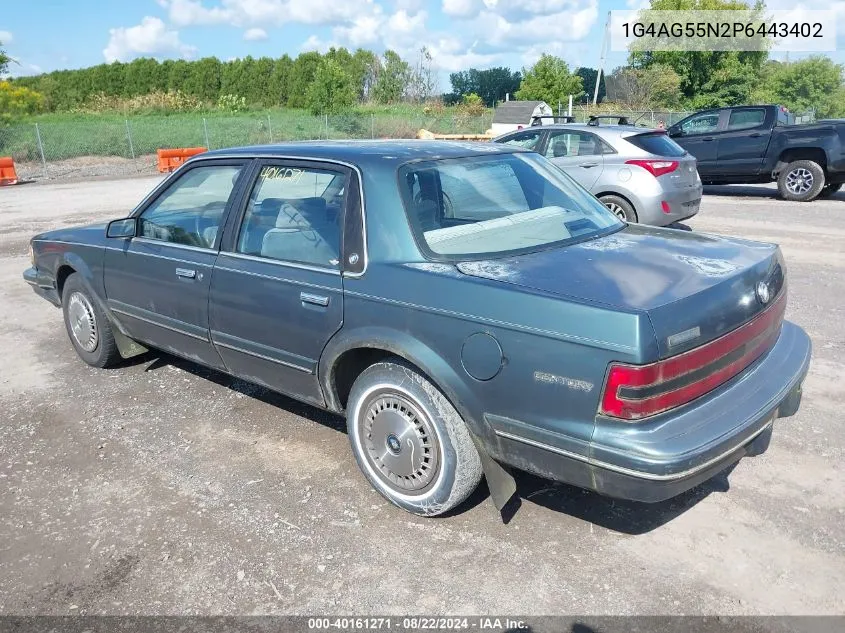 1G4AG55N2P6443402 1993 Buick Century Special