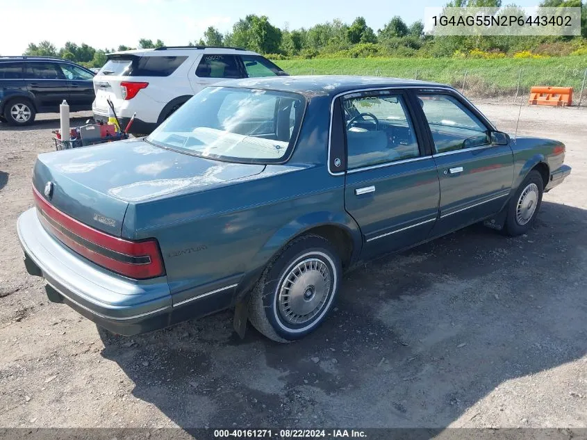 1993 Buick Century Special VIN: 1G4AG55N2P6443402 Lot: 40161271