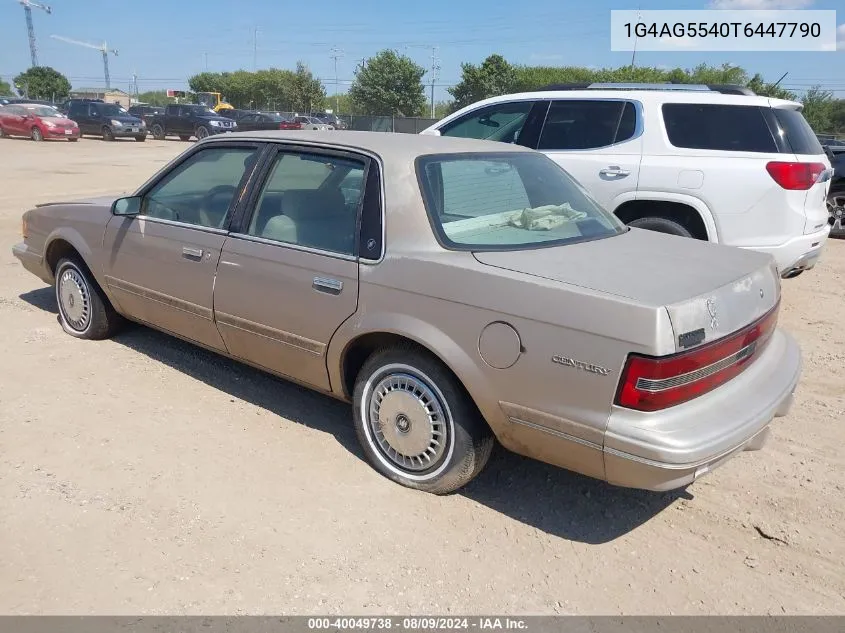 1G4AG5540T6447790 1996 Buick Century Special/Custom/Limited