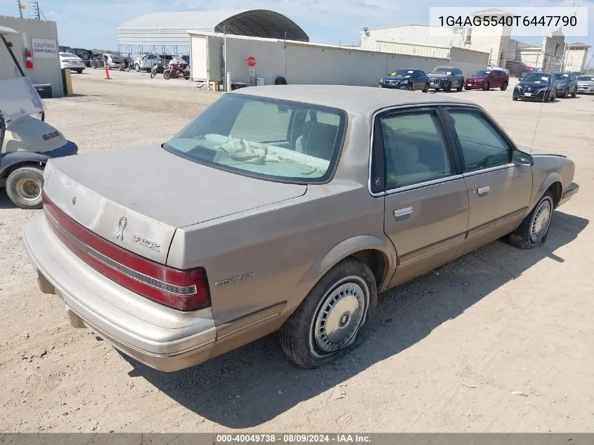 1G4AG5540T6447790 1996 Buick Century Special/Custom/Limited