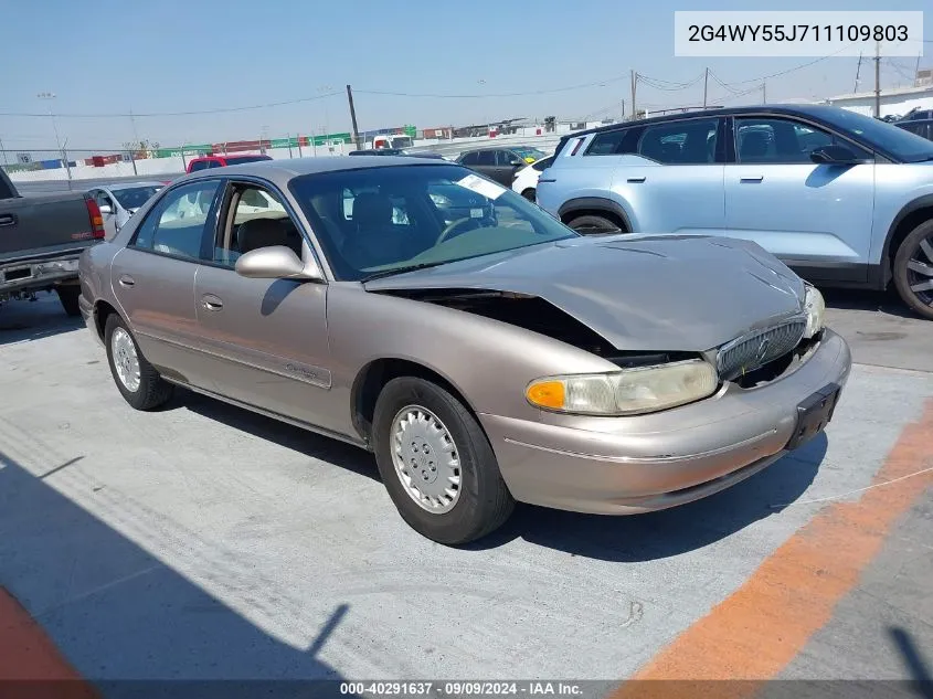 2G4WY55J711109803 2001 Buick Century Limited