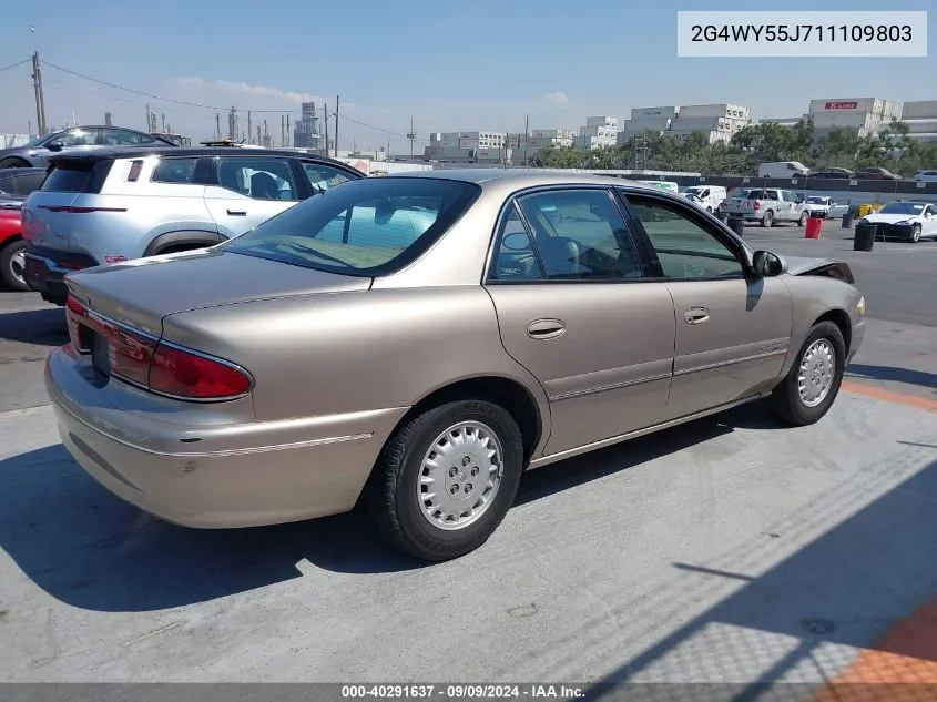 2G4WY55J711109803 2001 Buick Century Limited