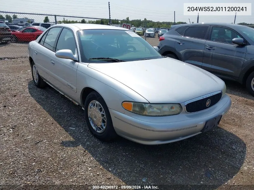 2G4WS52J011200241 2001 Buick Century Custom