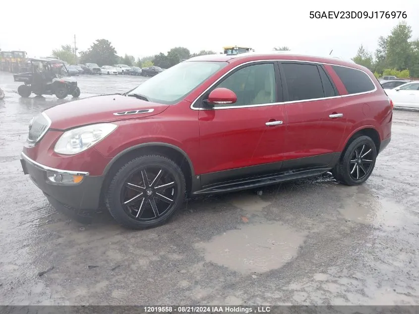 5GAEV23D09J176976 2009 Buick Enclave