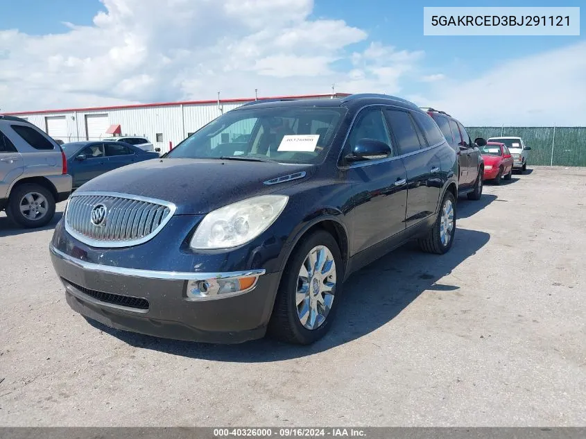 2011 Buick Enclave 2Xl VIN: 5GAKRCED3BJ291121 Lot: 40326000