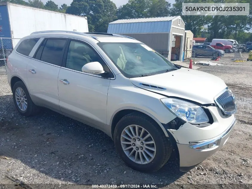 2012 Buick Enclave Leather VIN: 5GAKRCED9CJ235301 Lot: 40372459