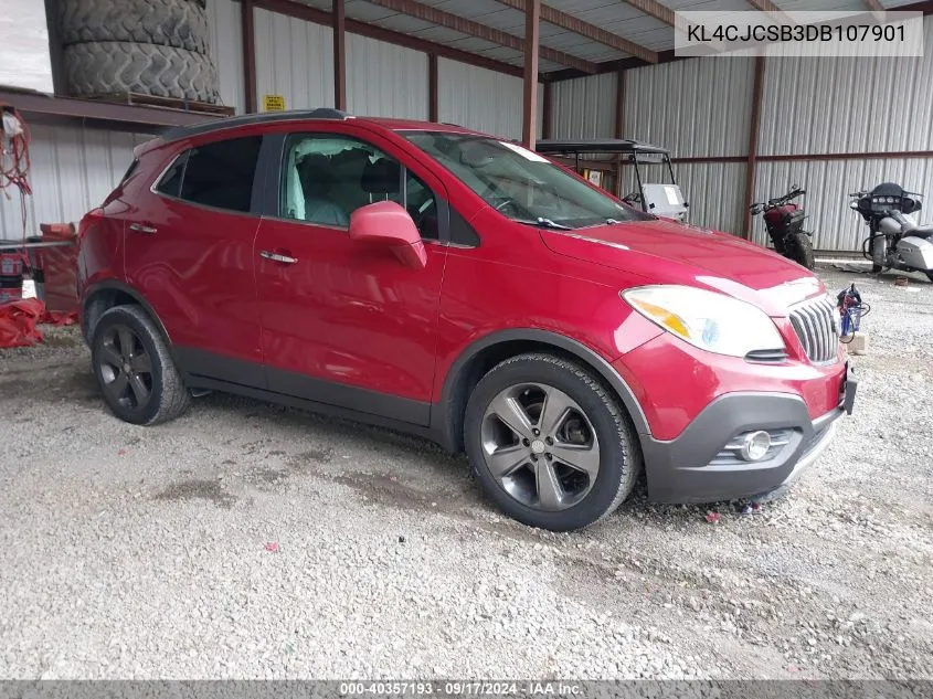 2013 Buick Encore Leather VIN: KL4CJCSB3DB107901 Lot: 40357193